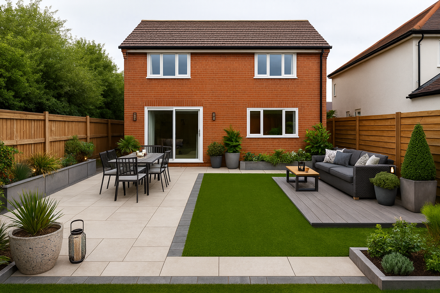 After - Stunning Modern Garden Transformation