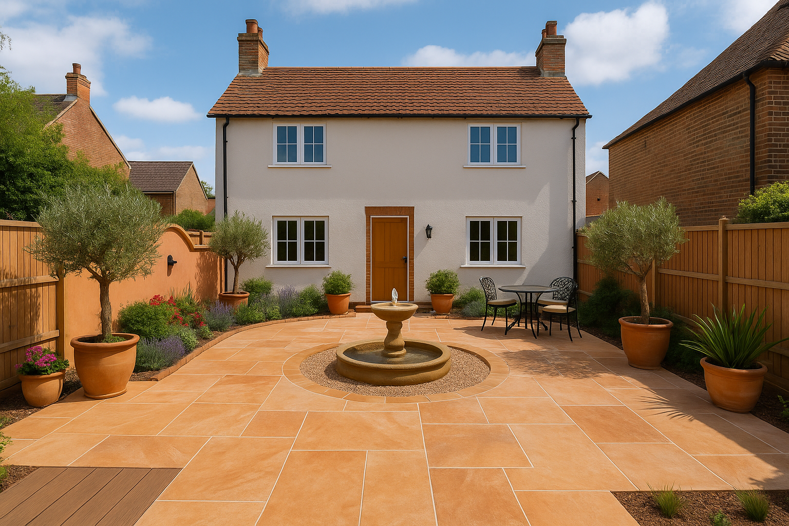 Mediterranean Style Garden