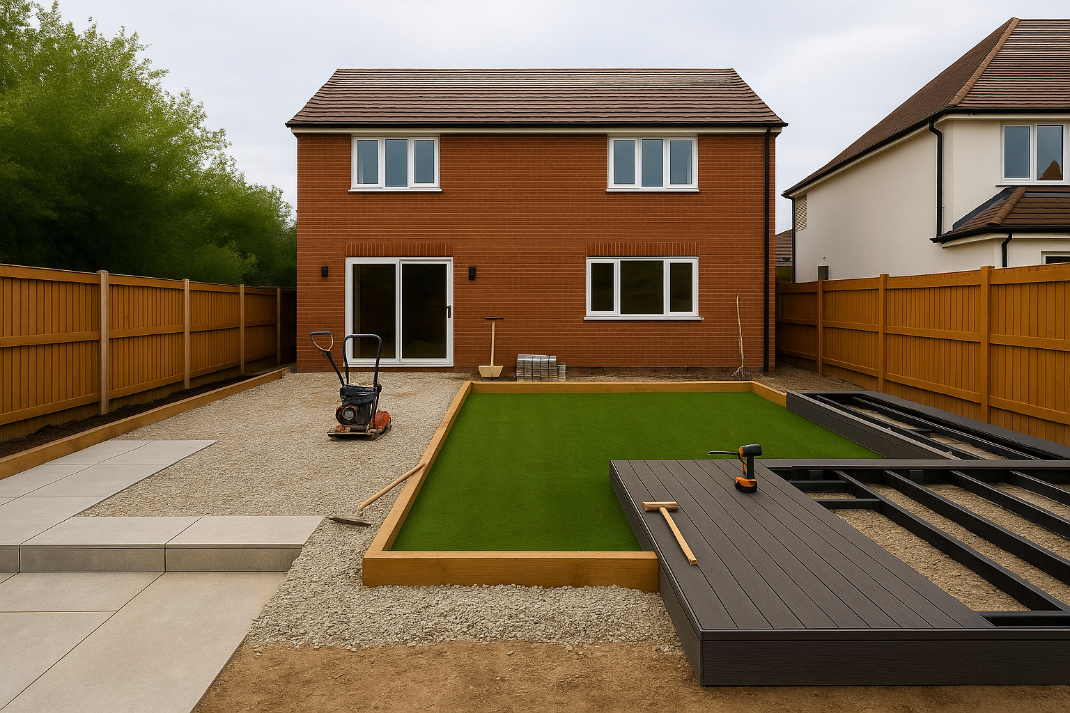 Porcelain Paving and Decking Materials
